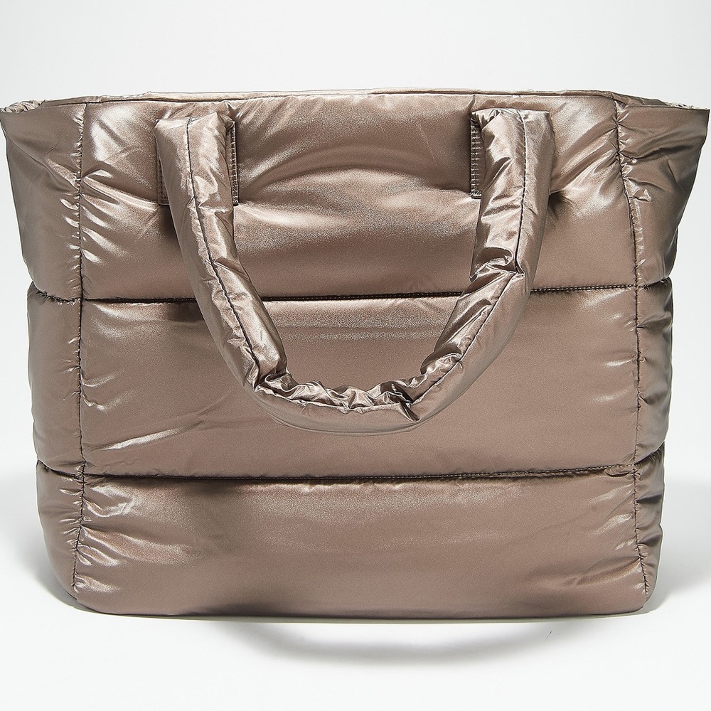 Zuda Quilted Nylon Tote - Picture 2 of 3